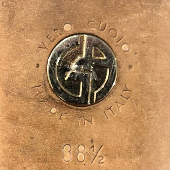 GIORGIO ARMANI Calf Hair tassel Sandals/Flats, Size 38.5 (US size 7.5) - Picture 8 of 8